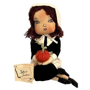 Gathered Traditions Joe Spencer Pilgrim Girl Eve Gallerie II Thanksgiving Primi